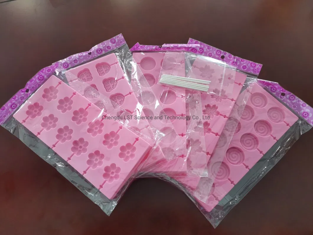 Fashion Commodity Practical Machine Use Chocolate Mould Round Lollipop Molds