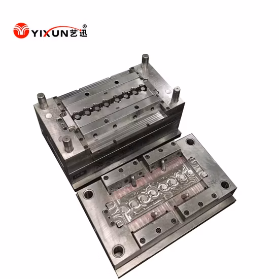 Moldeo por inyección de plástico con tapa de botella de fábrica de moldes